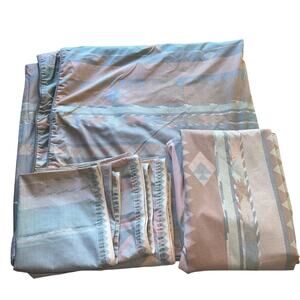 Collier Campbell Zuni Southwest 4x King Pillowcases duvet cover flat sheet